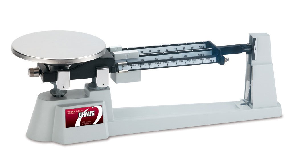 Ohaus 760-00 Triple Beam Balance - 610 g Capacity with Stainless